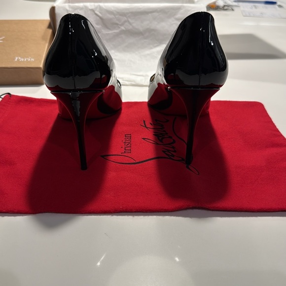 Christian Louboutin Pigalle Follies 85 Black 41.5 NEW - Picture 5 of 11